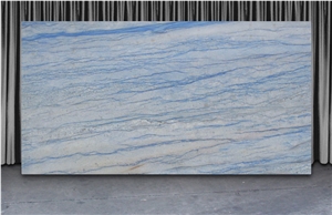 Azul Macaubas Quartzite Slabs, Brazil Blue Quartzite
