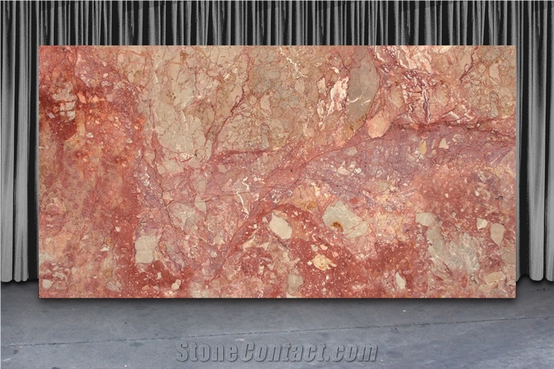 Breccia Pernice Limestone Slab, Italy Red Limestone