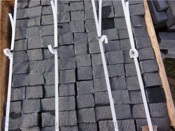 Karelia Gabbro Black Granite Paving Stone