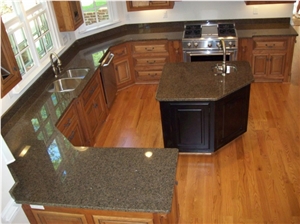 Caffee Imperiale Granite Countertop, Caffee Imperiale Brown Granite Countertop