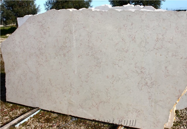 Biancone Apricena Limestone Slabs, Italy Beige Limestone