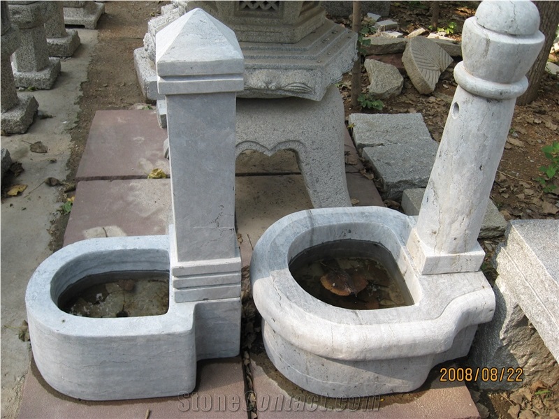 G341 ,383 ,350 Grey Granite Fountains