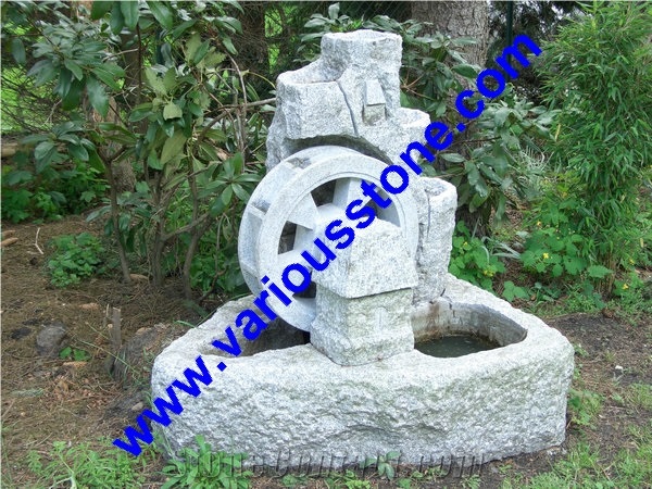 G341 ,383 ,350 Grey Granite Fountains