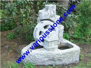 G341 ,383 ,350 Grey Granite Fountains