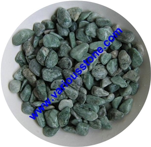 Green Granite Pebbles