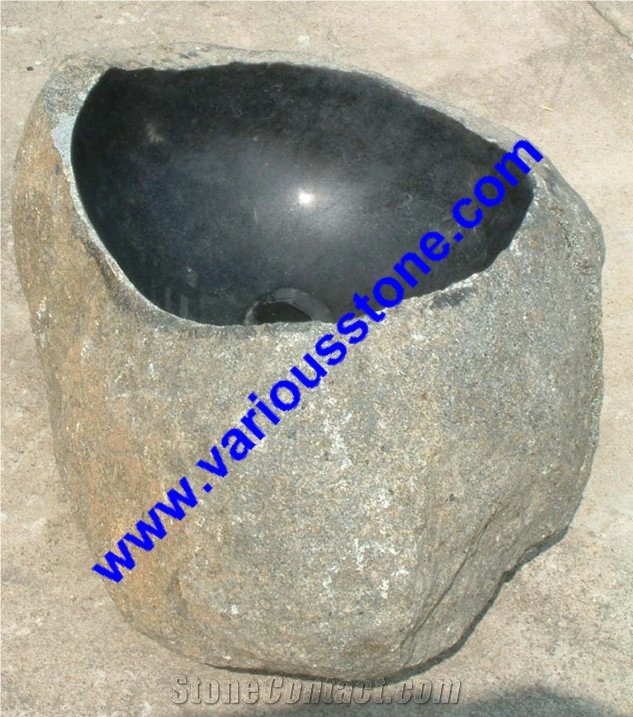 Flower Pot, Planter, G341 ,383 ,350 Grey Granite Flower Pot