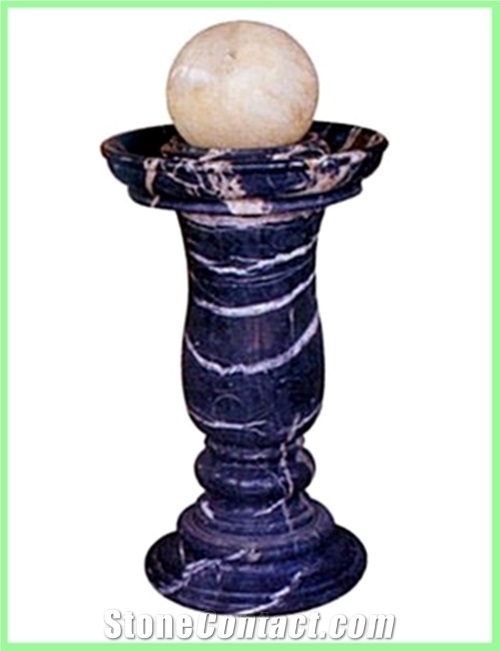 Fountain,Stone Balls,Landscaping Stones, ,Granite White Fountain