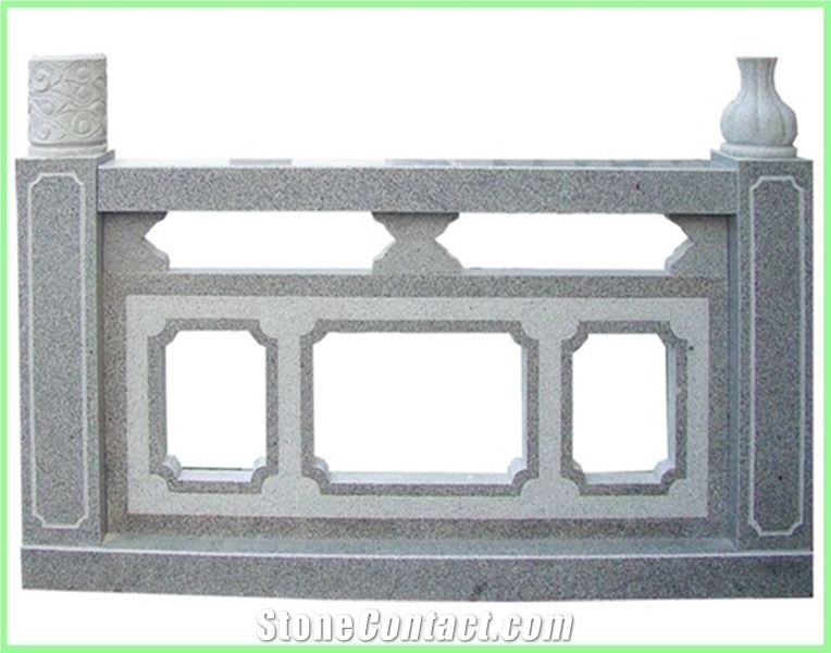 Multicololr Green Granite Fence