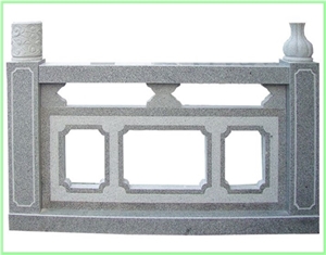 Multicololr Green Granite Fence