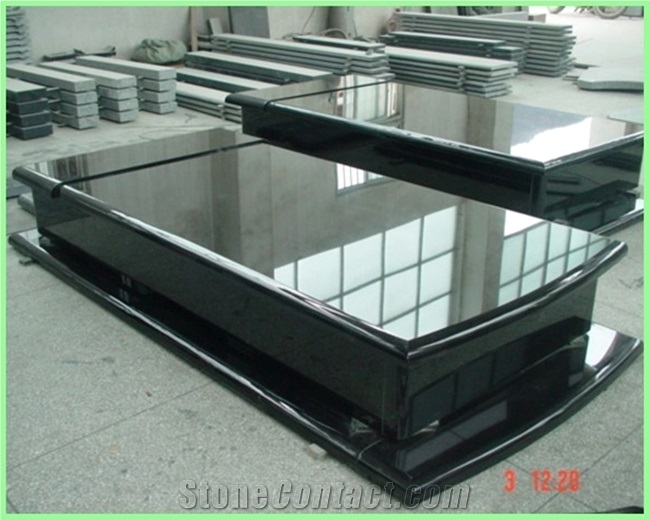 Gravestone,Headstone,Granite Tombstone,Tombstone a, Shanxi Black Granite Gravestone