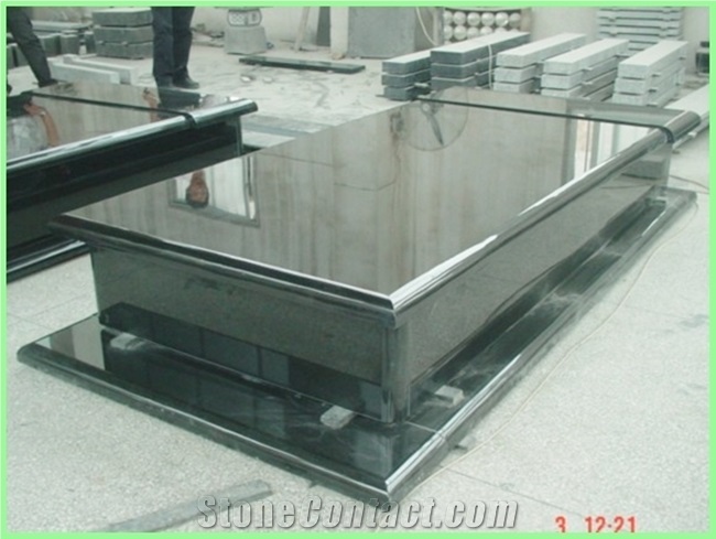 Gravestone,Headstone,Granite Tombstone,Tombstone a, Shanxi Black Granite Gravestone