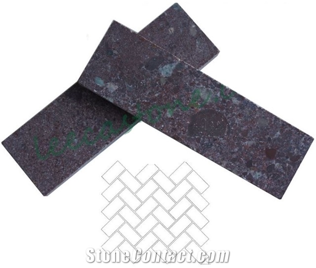 Green Porphyry Cube Stone,Paving Stone,Landscaping