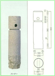 Grey Granite Parking Stone