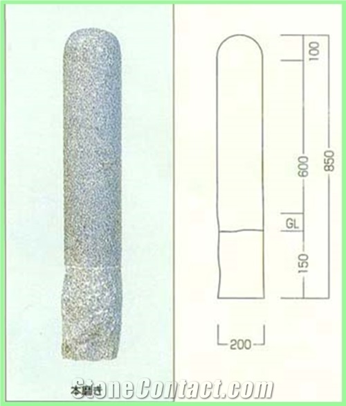 Grey Granite Parking Stone
