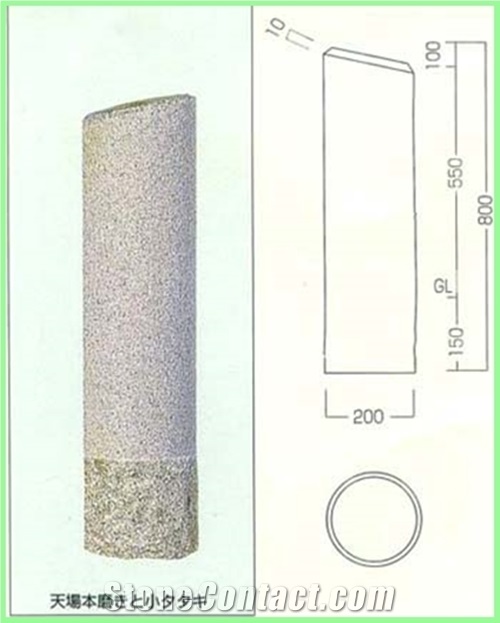 Grey Granite Parking Stone