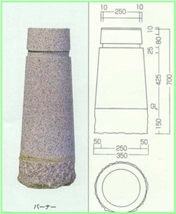 Grey Granite Parking Stone