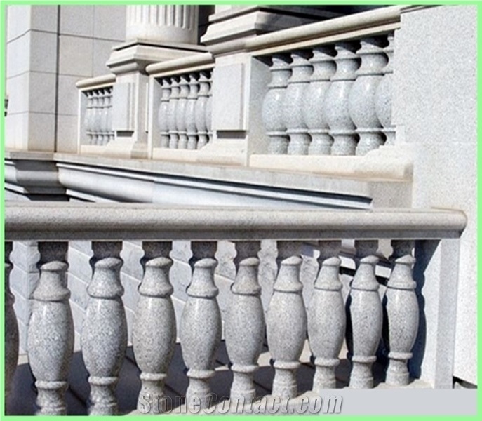 Stone Balusters & Stone Railing & Marble Balustrad, ,Granite Beige Balustrade