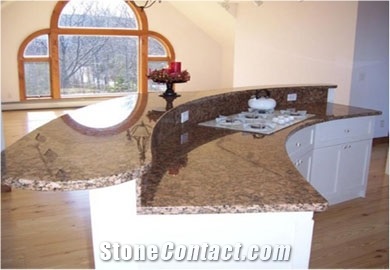 Bar Top Tile, Countertop Yellow Granite Bar Top
