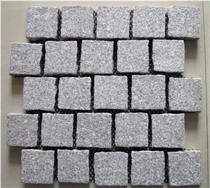 G603 Cobbles on Net ( COB-02 ), G603 Grey Granite Cobbles G603 Cobbles on Net ( COB-02 ), G603 Grey Granite Cobbles