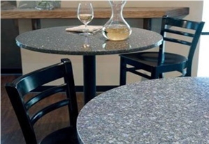 Pure Quartz Stone Table Tops (BS-CT23)