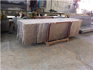 G687 Pink Granite Slabs,Half Slabs Own Quarry
