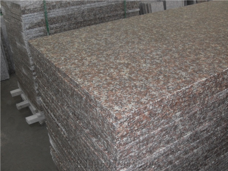 G687 Pink Granite Slabs,Half Slabs Own Quarry