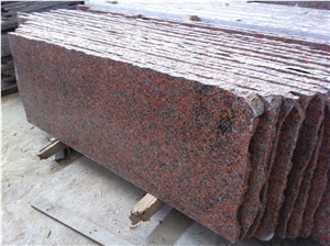 Maple Red G562 Granite Slab for Mid-East Market