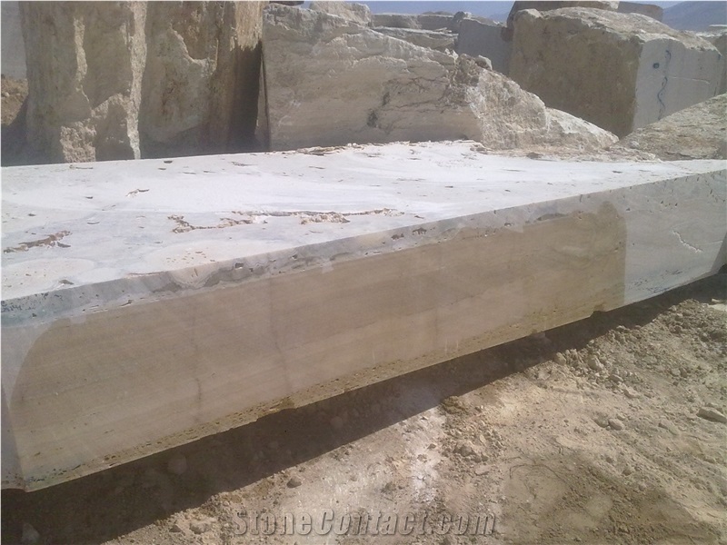 Cream Onyx Block, Iran Beige Onyx