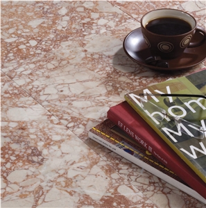 Rose Dark Beige Polished, Rosalia Dark Marble Tiles