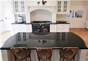 Absolute Black Granite Countertop, Absolute India Black Granite Countertop