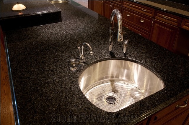 Blue in the Night Granite Countertops