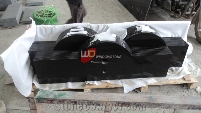 Granite Countertops, China Black Granite Bath Tops