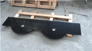 Granite Countertops, China Black Granite Bath Tops