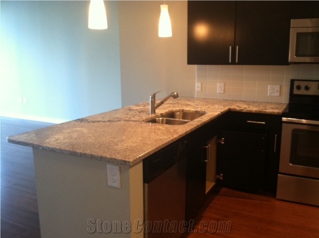 White Spring Granite Countertop
