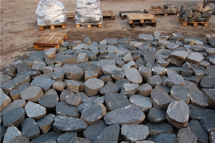 Granite Random Wall Stone, Grey Granite Wall