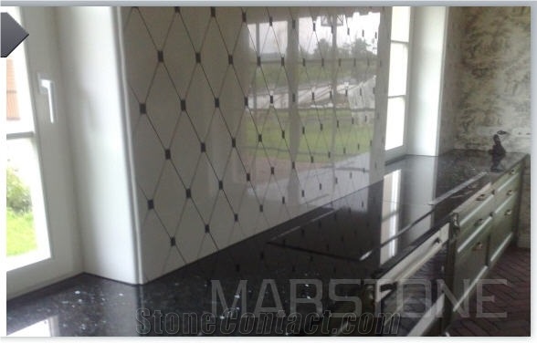 Labrodor Blue Pearl Countertop, Pearl Blue Granite Countertop