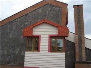 Applications Of Basalt Walling Stone, Black Basalt Walling
