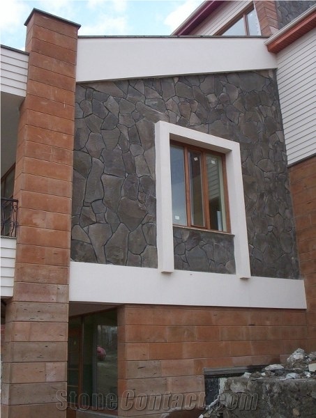 Applications Of Basalt Walling Stone, Black Basalt Walling