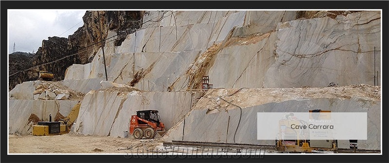 Bianco Carrara Marble Block, Italy White Marble