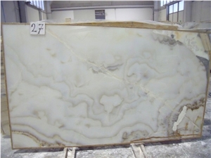 Iran White Onyx Tiles & Slabs, Polished Onyx Floor Tiles, Wall Tiles