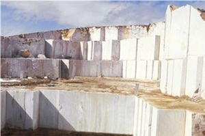 Afyon White Marble Block, Turkey White Marble