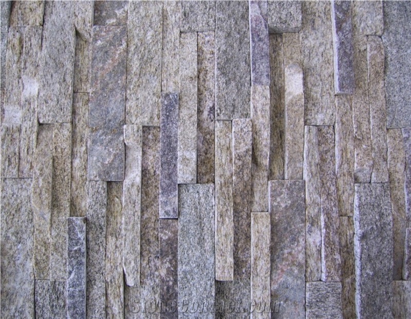 Yellow Quartzite Cultured Stone