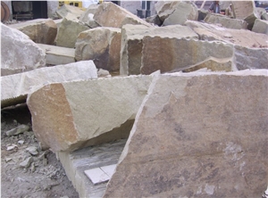 Yellow Sandstone Blocks