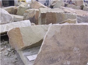 Yellow Sandstone Blocks