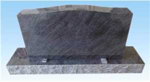 YAKING Standard Monument, Bahama Blue Granite Monument