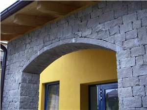 Porphyr Grigio Building Stones, Sarner Porphyr Grau Sawn Cut Building Stones
