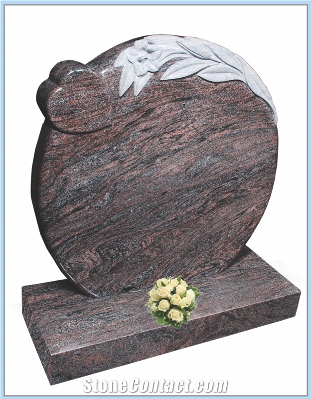 Paradiso Granite TombStone