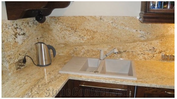 Imperial Gold Granite Countertop