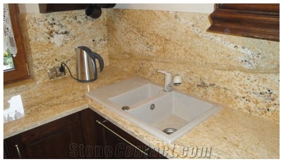 Imperial Gold Granite Countertop