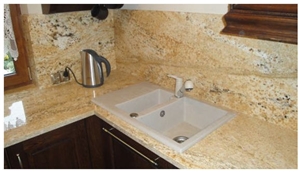 Imperial Gold Granite Countertop